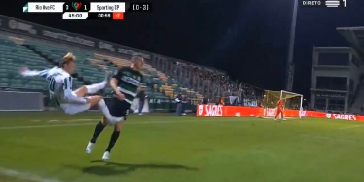 (Video) Momento controverso entre Gyökeres e jogador de Rio ave dá de falar