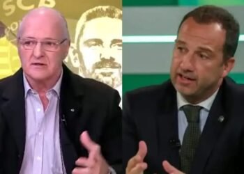 (Video) Jorge Amaral humilha Varandas em direto e fala de “choradeira” do líder do Sporting