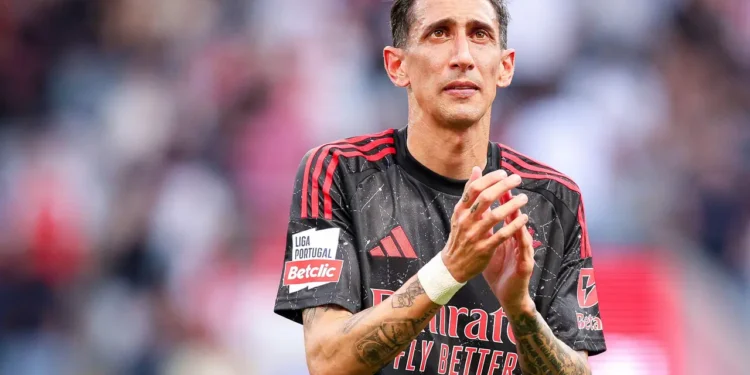 Última hora: Di Maria de saída do Benfica