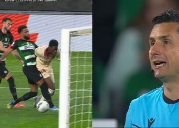 (Video) Lance que deu grande penalidade a favor do Gil Vicente dá muito que falar