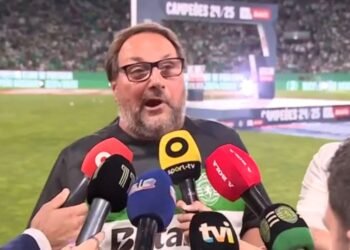 As declarações de Paulinho após Sporting sagrar-se campeão