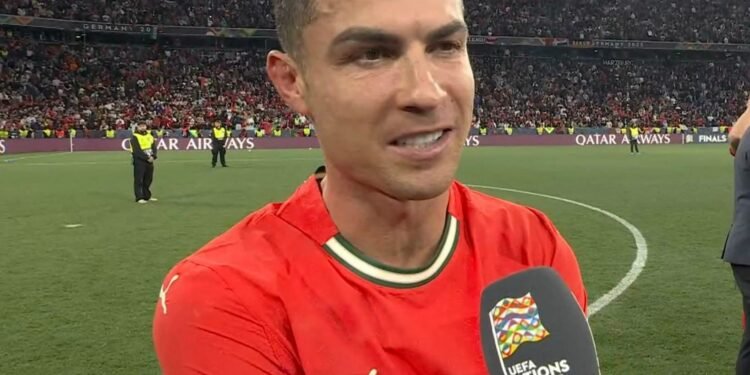 Declarações de Cristiano Ronaldo após vencer à nations league já corre o mundo