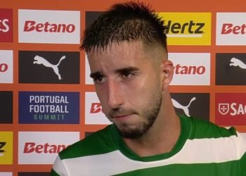 As declarações de Gonçalo Inácio após perder a supertaça diante do Benfica