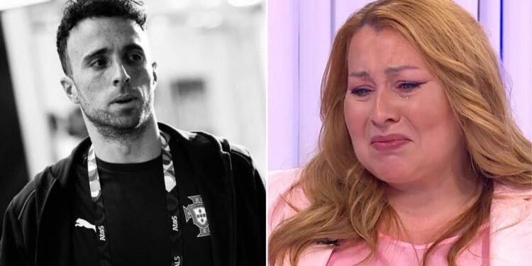 Suzana Garcia devastada com a morte de Diogo Jota