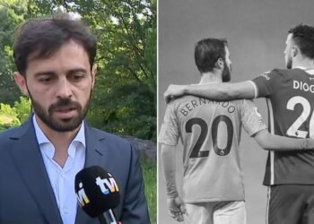 A incrível homenagem do Bernardo Silva a Diogo Costa