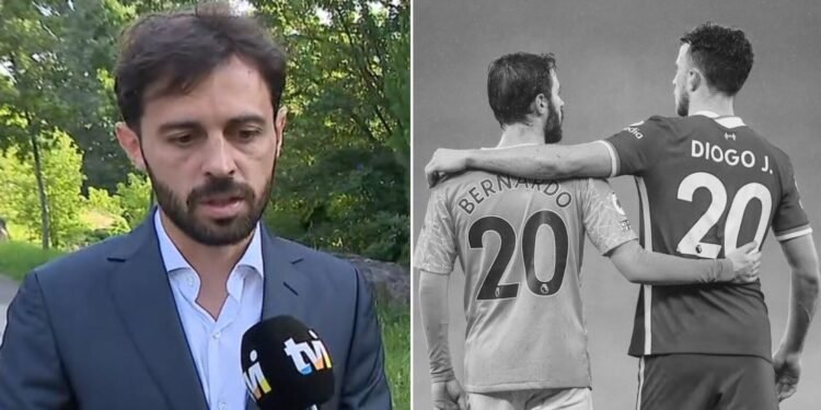 A incrível homenagem do Bernardo Silva a Diogo Costa