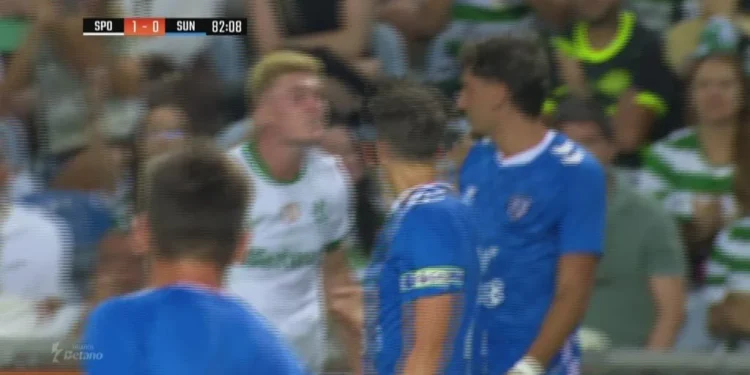 Harder extremamente irritado depois de sofrer uma falta