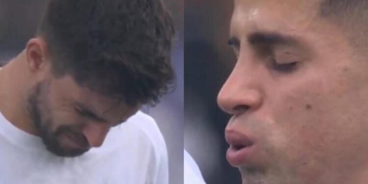 (Video) Rúben Neves e João Cancelo em prantos pela morte de Diogo Jota