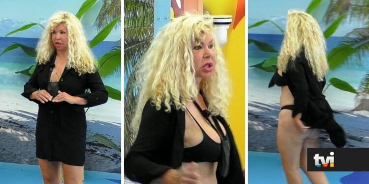 concorrente do Big Brother despiu-se literalmente a meio de uma discussão