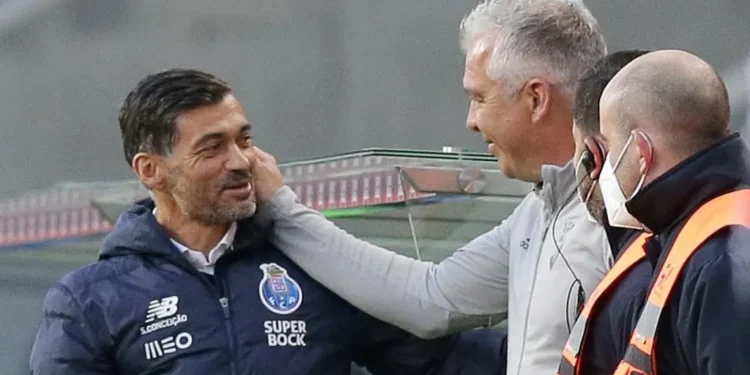 A sentida homenagem de Sérgio Conceição à Jorge Costa já corre o mundo