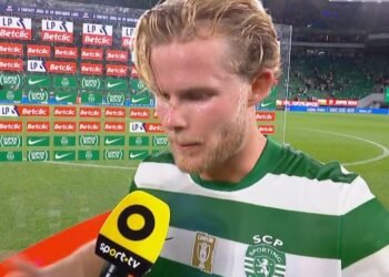 Declarações do Hjulmand após a derrota do Sporting dá de falar