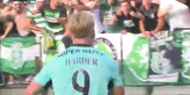 Conrad Harder está de saída do Sporting, mas antes ainda fez isto…