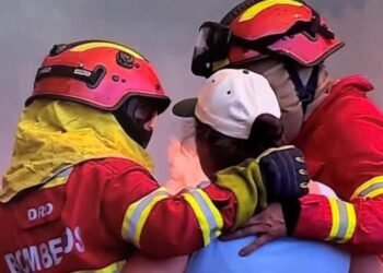 Homenagem da Tânia Laranjo para os heróis bombeiros é de arrepiar