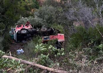 Acidente com veículo dos bombeiros na Covilhã faz um morto e quatro feridos