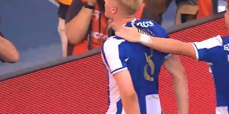 O golo do novo reforço do Fc Porto ja corre o mundo