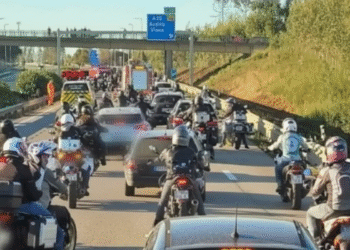 Mulher morre em despiste de mota a caminho da Bênção dos Capacetes