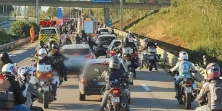 Mulher morre em despiste de mota a caminho da Bênção dos Capacetes