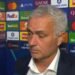 As declarações de José Mourinho com a derrota do Benfica dá de falar