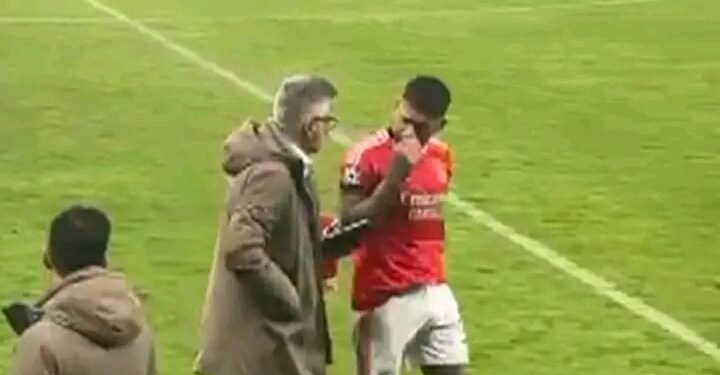 Otamendi recusa falar aos jornalistas após a derrota do Benfica e já viral