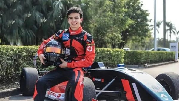 Jovem promessa da Fórmula 1 mata o pai à facada