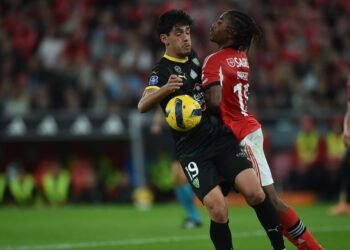 O Lance que deu no pênalti a favor do Benfica dá muito que falar