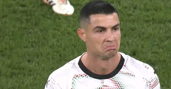Cristiano Ronaldo expulso por agressão