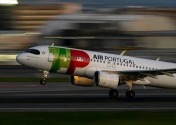 Avião da TAP atingido por raio