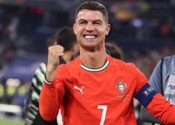 A reação de Cristiano Ronaldo com o apuramento de Portugal ao Mundial