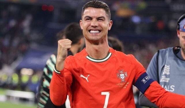 A reação de Cristiano Ronaldo com o apuramento de Portugal ao Mundial