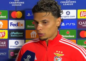 As declarações de Richard Rios após a derrota do Benfica contra Liverkusen já é viral