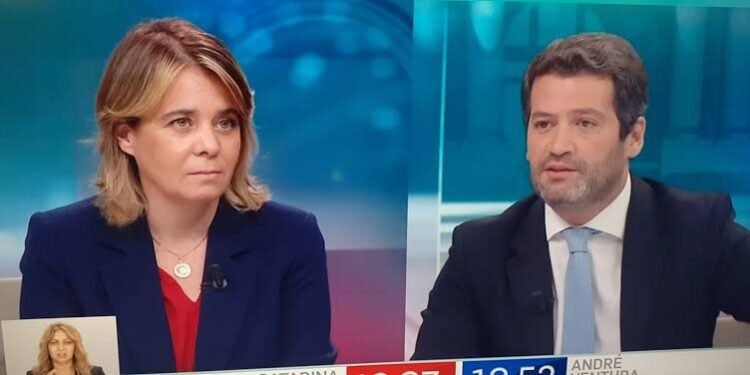 Catarina Martins arrasa André Ventura e diz que tem imigrantes ilegais na bancada do chega