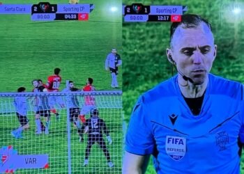 Árbitro demora 12 minutos para assinalar penálti a favor do Sporting nos descontos e leões empatam