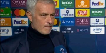 A justificativa de José Mourinho pela derrota do Benfica na liga dos campeões dá muito que falar