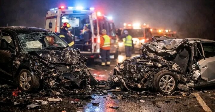 Famílias devastadas Dois jovens de 18 e 19 anos morrem num brutal acidente