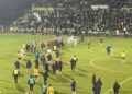Ambiente tenso em Arouca após vitória do Sporting no último minuto
