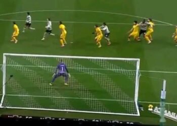 Sporting reclama penálti escandaloso por falta sobre Diomande na área do Nacional