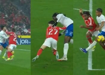 VIÍDEO: Benfica reclama três pênaltis nestes lances