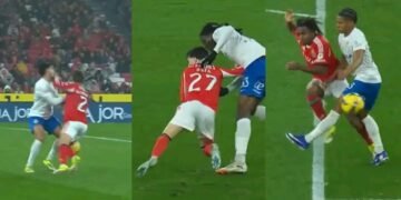 VIÍDEO: Benfica reclama três pênaltis nestes lances