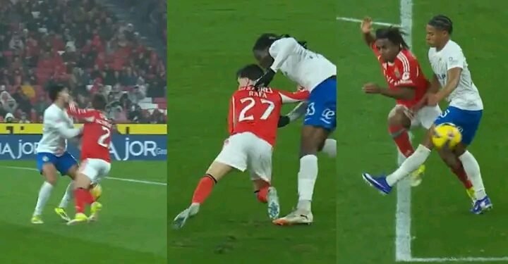 VIÍDEO: Benfica reclama três pênaltis nestes lances