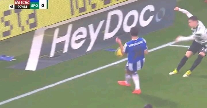 VIDEO: O lance do penálti que deu o golo do Sporting