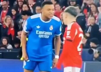 Revelado o que Mbappé disse a Prestianni “és um…”
