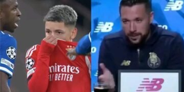 Farioli reage a polémica Prestianni-Vinícius “tem de ser afastado”