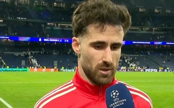 As declarações de Rafa Silva após a derrota contra o Real Madrid dá muito que falar