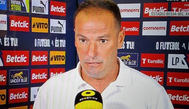 Petit e a derrota com o Benfica: «Foi um jogo com poucas oportunidades»