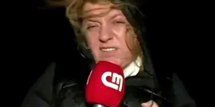 Tânia Laranjo sofre com mau tempo