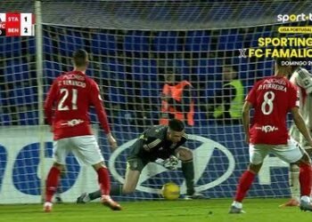 Trubin falhou abordagem e deu um frango: foi assim o golo de Gonçalo Paciência diante do Benfica