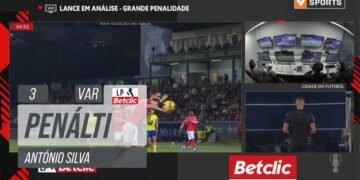Lance da grande penalidade que colocou o Arouca a vencer o Benfica