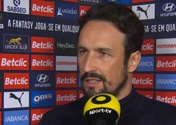 As declarações de César Peixoto após a derrota contra o Benfica