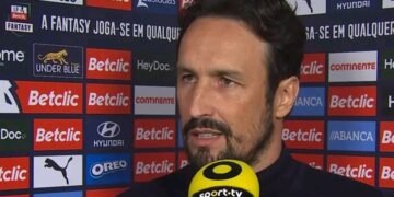 As declarações de César Peixoto após a derrota contra o Benfica