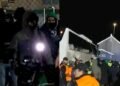 Ultras do Sporting protestaram junto ao autocarro dos leões após derrota com o Bodo/Glimt